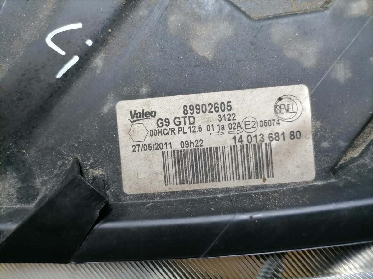 Citroen Jumpy 2 original Scheinwerfer vorn links Halogen Bj.2011
